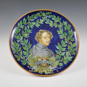 Piatto decorativo raffigurante Antonio Van Dick